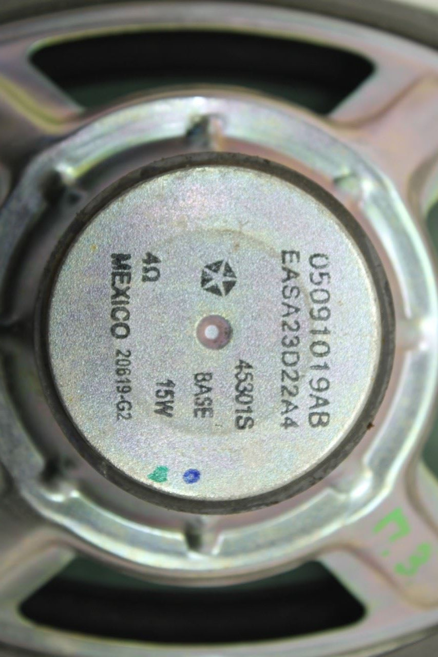 11-24 RAM 1500 Classic Crew Cab RR Left and Right Door Audio Speakers 5091019AB - Alshned Auto Parts