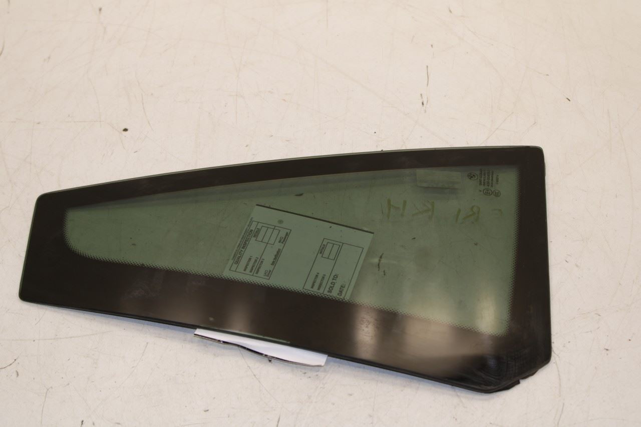 11-17 BMW X3 xDrive28i Rear Right Passenger Side Door Fixed Quarter Window Glass - Alshned Auto Parts