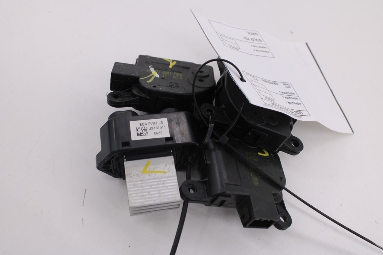 19-21 Hyundai Veloster HVAC Blend Door Actuator Set of 3 w Blower Motor Resistor5