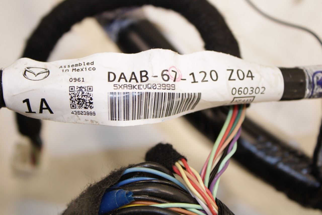 2024-25 Mazda CX-30 2.5 S Dash Instrument Panel Wire Harness DV34-67-030A *ReaD* - Alshned Auto Parts