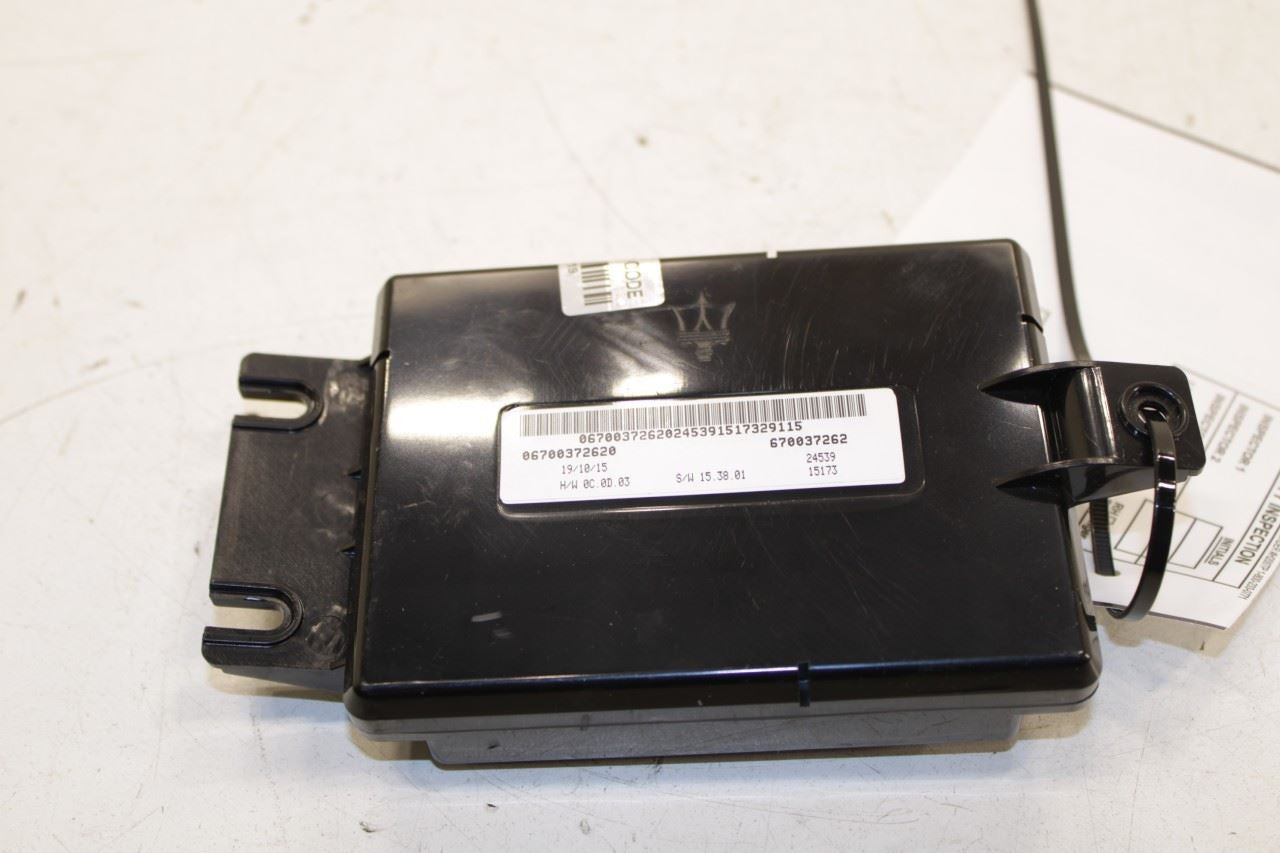 2015-16 Maserati Ghibli S Q4 3.0L Climate Heater Blower Control Module 670037262 - Alshned Auto Parts