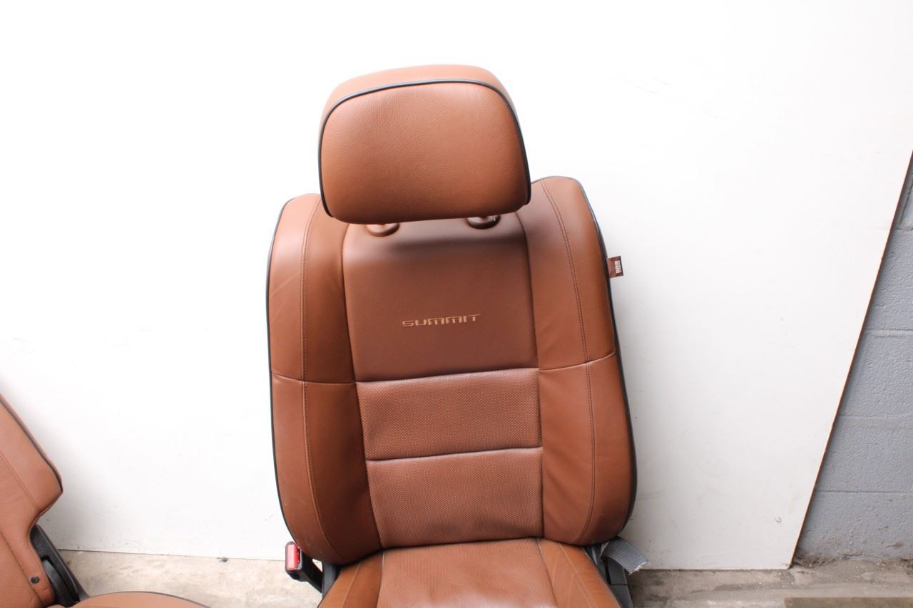 15-17 Jeep Grand Cherokee Summit Front and Rear 2nd Row RH LH Side Seat Complete - Alshned Auto Parts