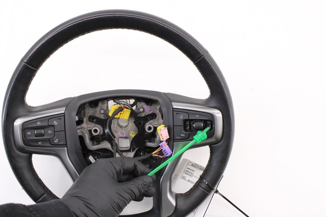 2023-24 Chevrolet Silverado LT-L 2.7L Steering Wheel Leather w/ Control Buttons - Alshned Auto Parts