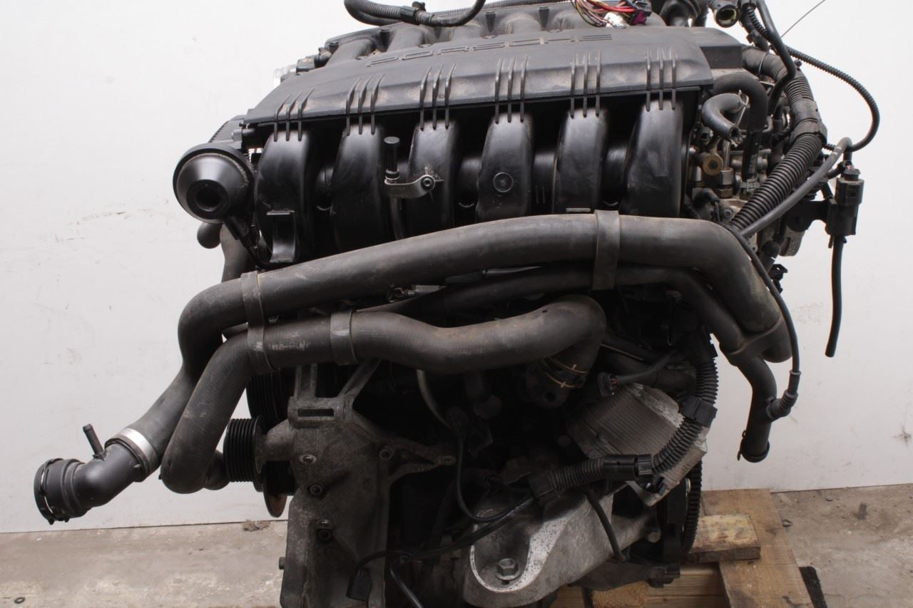 13-14 Porsche Cayenne Platinum 3.6L Gasoline AT Engine Motor VIN A 5th digit 86K - Alshned Auto Parts