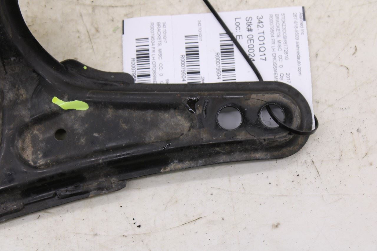 2014-20 Toyota Sienna LE 3.5L FWD Front Driver Left Side Subframe Brace Bracket - Alshned Auto Parts