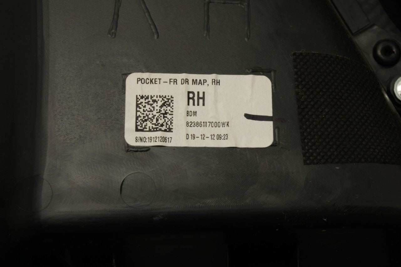 2019-2021 Kia Forte LXS Front Right Passenger Door Trim Panel 82386-M7000WK OEM - Alshned Auto Parts