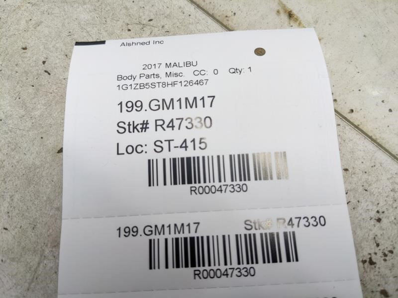 2016-2023 Chevrolet Malibu Front Bumper Air Shutter Grille 23278689 OEM