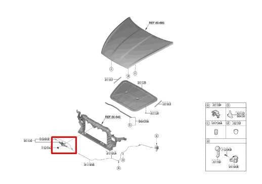 2020-2023 Hyundai Sonata SE Front Hood Lock Latch Actuator 81130-L1000 OEM - Alshned Auto Parts