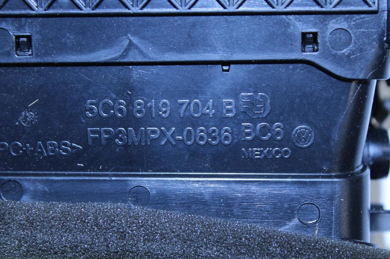 16-18 Volkswagen Jetta Sport FR RH Dash Outer Air Vent Grille 5C6-819-062-E-TAI - Alshned Auto Parts