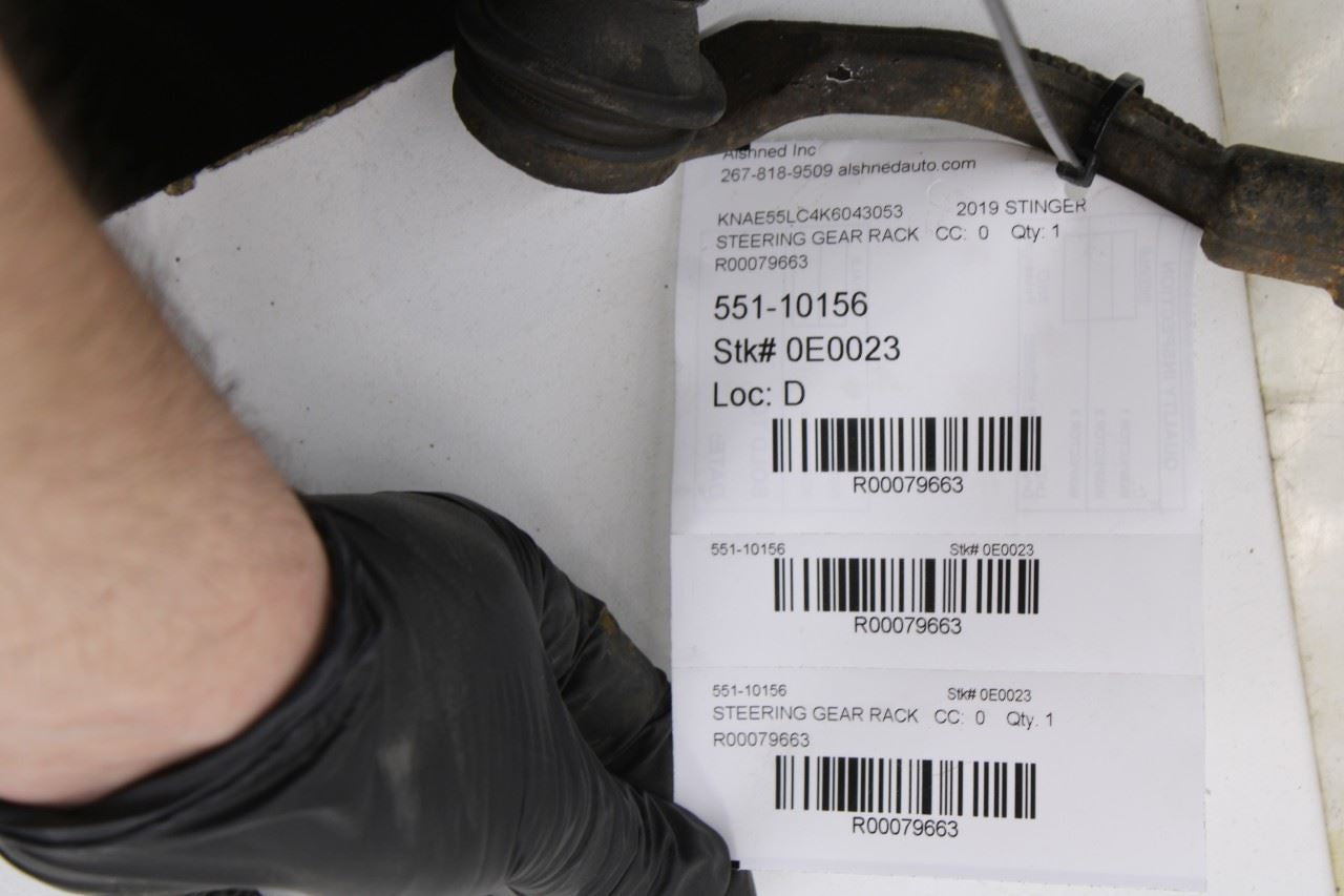 2018-2021 Kia Stinger GT2 AWD 3.3L Steering Gear Rack and Pinion 78K 57700-J5420 - Alshned Auto Parts