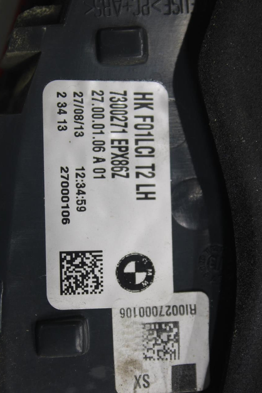 2013-2015 BMW 750I xDrive Rear Left Driver Side Tail Light Lamp 63217300271 OEM - Alshned Auto Parts