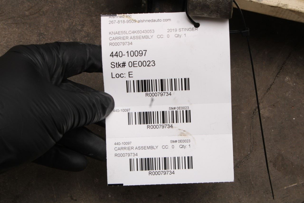 18-23 Kia Stinger GT2 AWD 3.3L Rear Differential Carrier w/o LSD 3.538 ratio 78K - Alshned Auto Parts