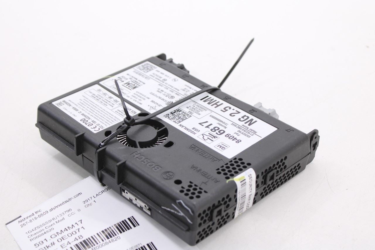 16-2017 Buick Lacrosse Premium Infotainment Display HMI Control Module 840968177