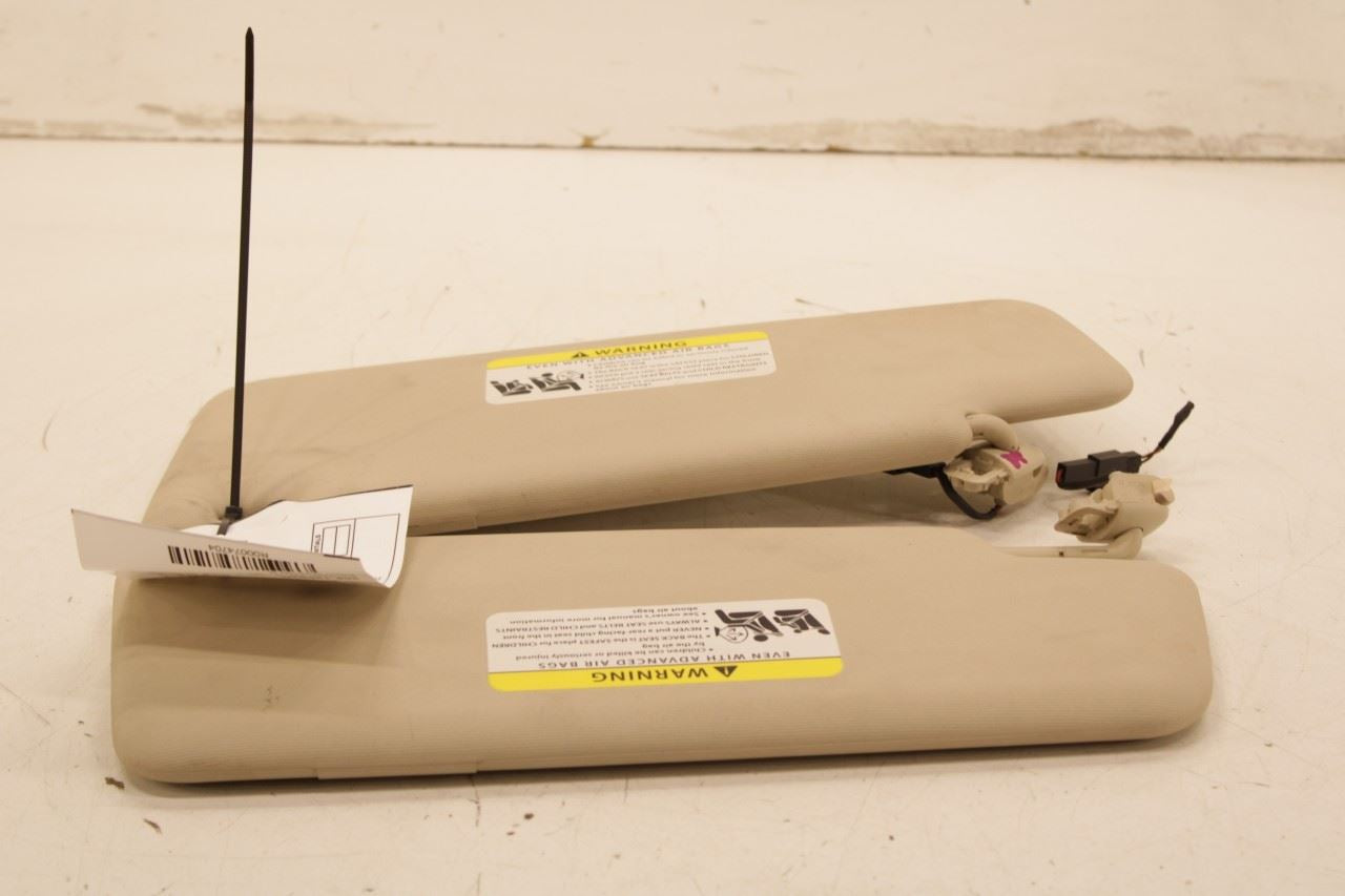 2012-16 Volkswagen Passat SE Front RH LH Sun Visor w/ Illuminated Mirror *ReaD* - Alshned Auto Parts