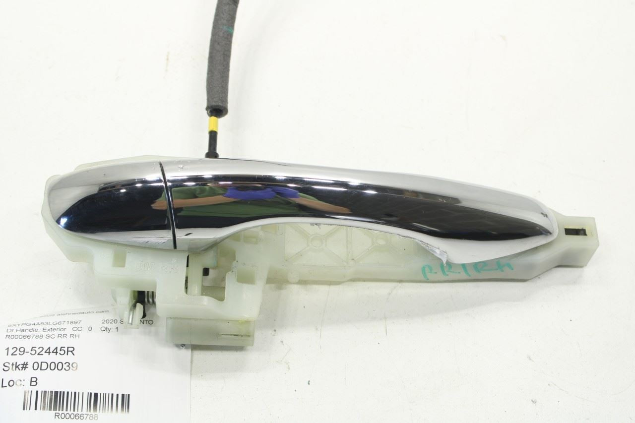 15-20 Kia Sorento LX 3.3L Rear Passenger Right Side Door Exterior Handle *ReaD* - Alshned Auto Parts