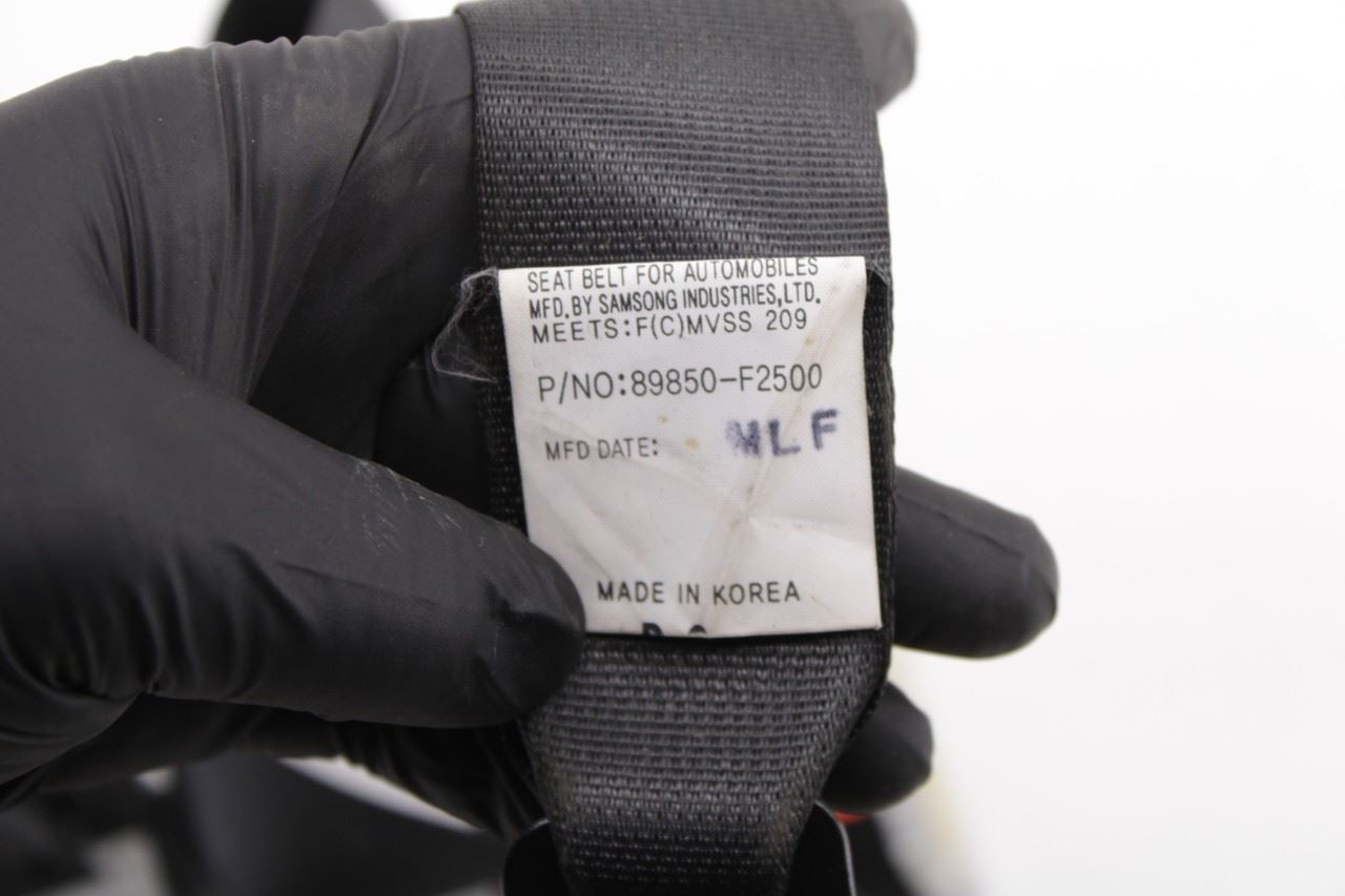 16-20 Hyundai Elantra Rear RH LH Side and Center 2nd Row Seat Belt Retractor Set - Alshned Auto Parts