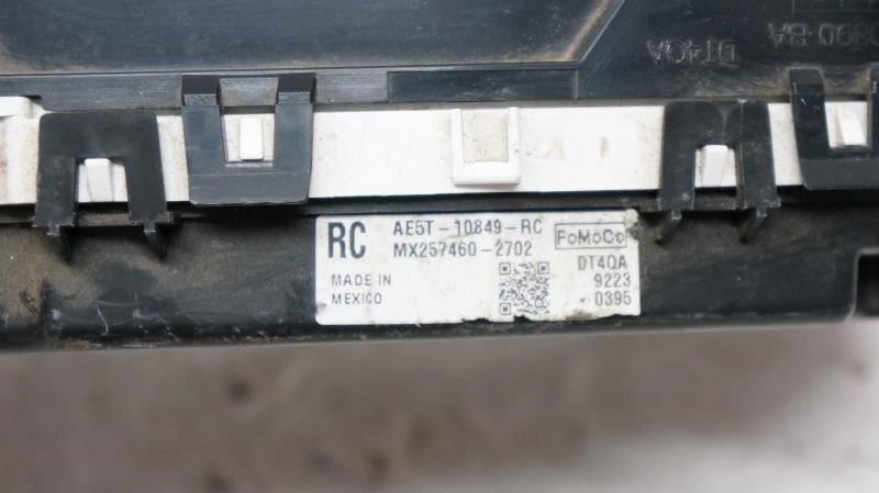 2010 Ford Fusion Speedometer Gauge Instrument Cluster 143K Mileage AE5T-10849-RC - Alshned Auto Parts