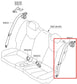 2011-17 Hyundai Veloster Turbo Rear Driver Left Side 2nd Row Seat Belt Retractor - Alshned Auto Parts