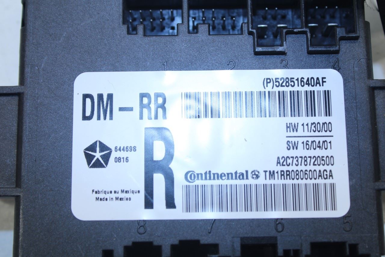 2017-2020 Maserati Ghibli 3.0L Rear Passenger Right Side Door Control Module ECU - Alshned Auto Parts