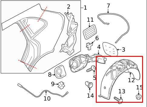 2011-2018 Porsche Cayenne Platinum Rear Left Side Wheelhouse Liner Splash Shield - Alshned Auto Parts