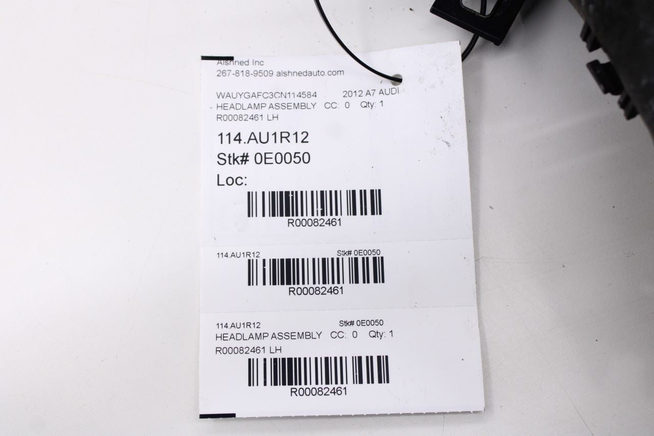 2012-15 Audi A7 Premium 3.0L Front Driver Left Side Headlight Lamp 4G8-941-753-B17