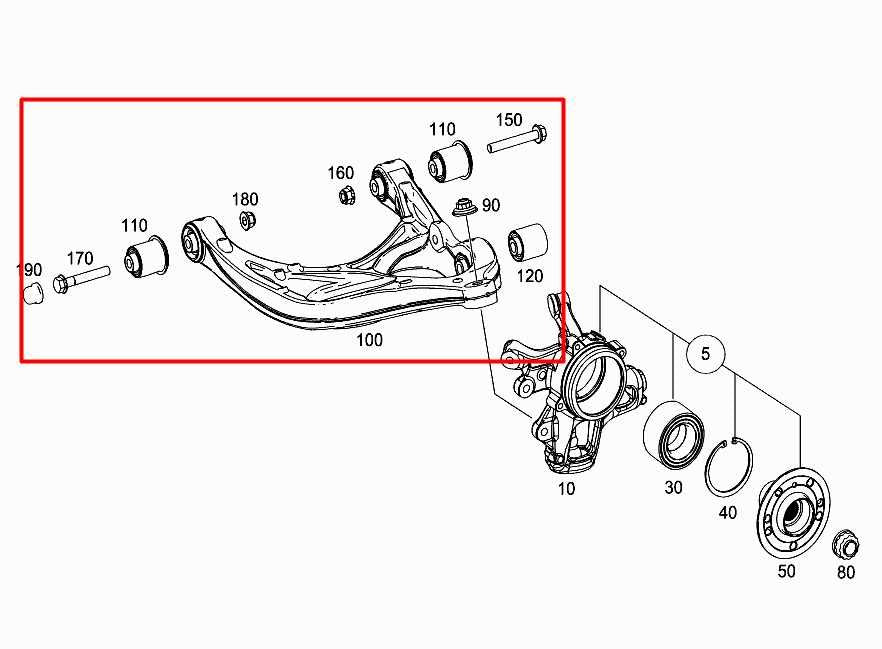 12-15 Mercedes-Benz ML350 RWD Rear RH Side Suspension Lower Control Arm Set of 4 - Alshned Auto Parts