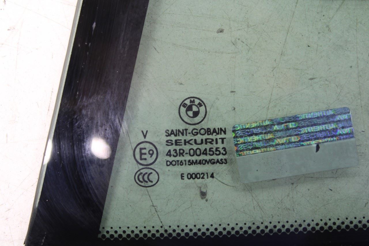 2011-2017 BMW X3 xDrive28i Rear Left Driver Side Door Fixed Quarter Window Glass - Alshned Auto Parts