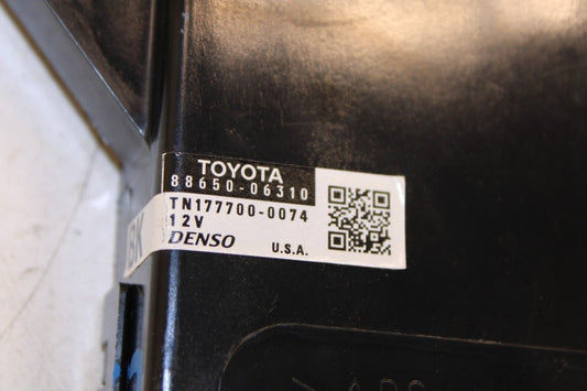 07-2011 Toyota Camry LE Temperature AC Amplifier Control Module 88650-06310 OEM - Alshned Auto Parts