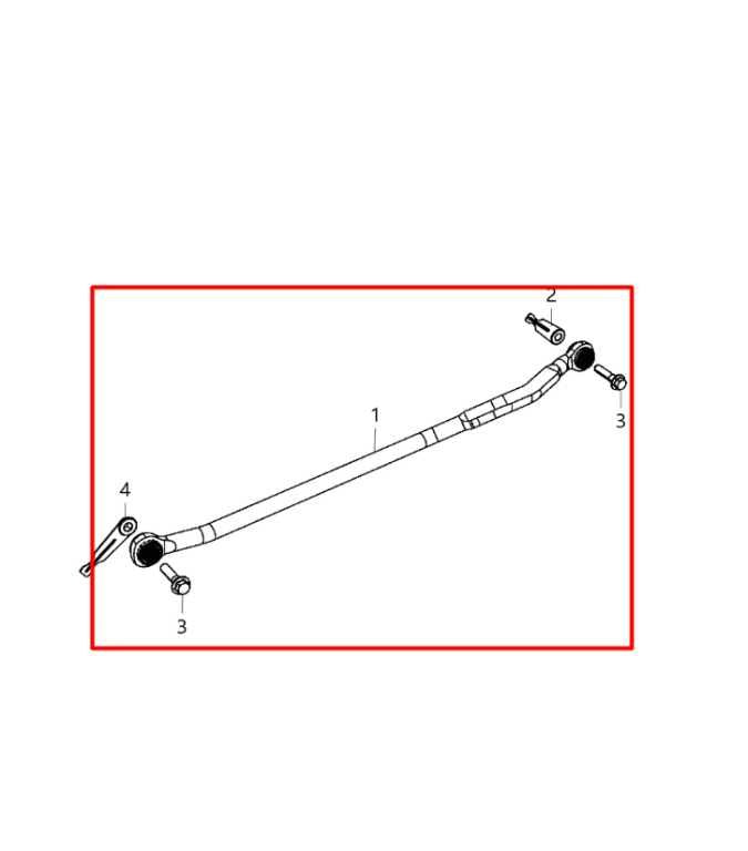 14-23 Ram 2500 Tradesman Crew Cab 2WD Front Suspension Track Bar Arm 68233409AB - Alshned Auto Parts