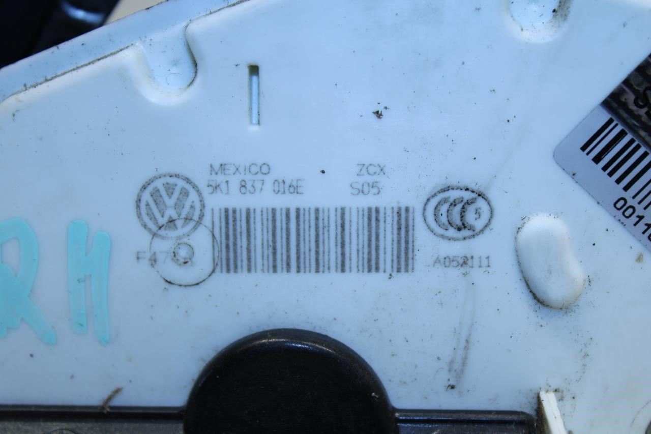 2014-2018 Volkswagen Jetta Sport Front RH Door Lock Latch Actuator 5K1-837-016-E - Alshned Auto Parts