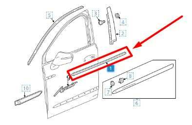 2018-24 Buick Enclave Front Left Door Window Belt Outer Molding 85576566 *ReaD* - Alshned Auto Parts