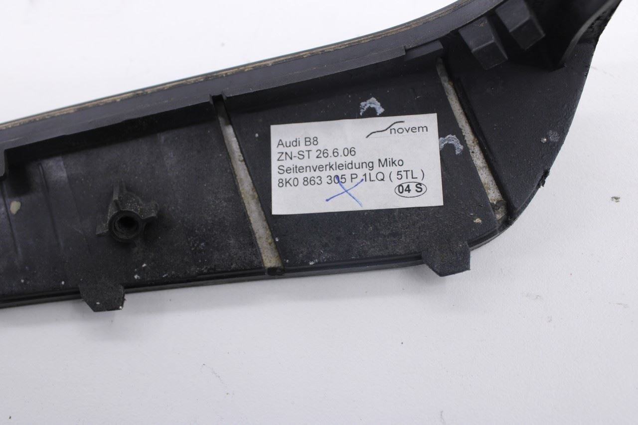 2010-16 Audi S4 Premium Plus Center Console Trim Bezel 8K0-863-305-P-1LQ *ReaD* - Alshned Auto Parts