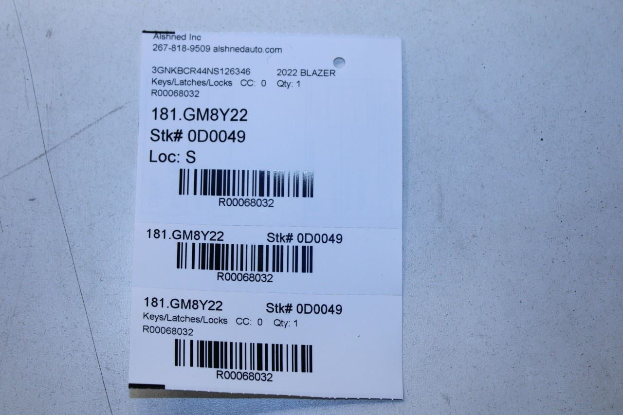 2021-22 Chevrolet Blazer 2LT 2.0L Smart Key Keyless Remote Entry Fob Transmitter - Alshned Auto Parts