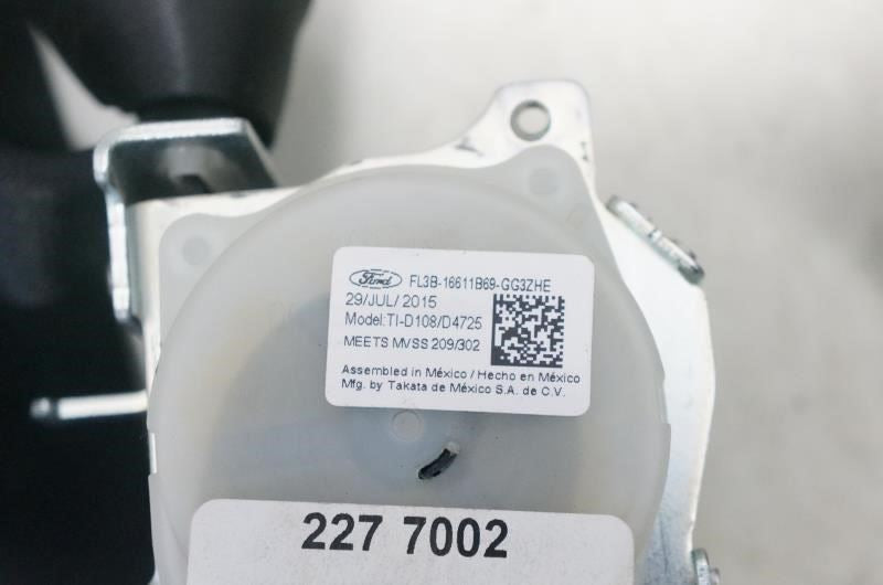 2015-2018 Ford F150 XLT 3.5L Rear Driver Left Side 2nd Row Seat Belt Retractor - Alshned Auto Parts