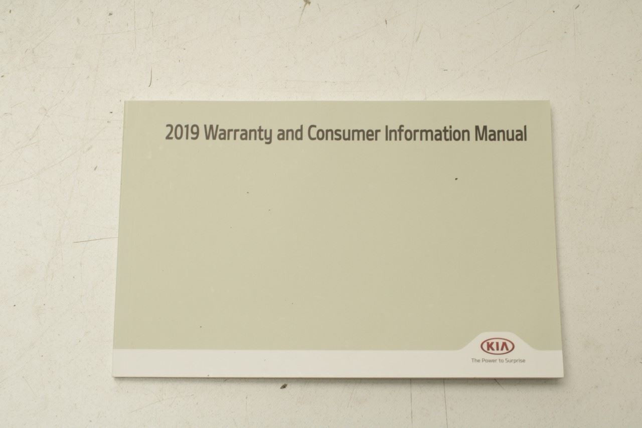 2019 Kia Optima LX Owners Manual Set with Case R71390 - Alshned Auto Parts