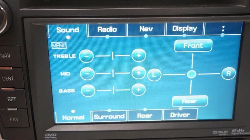 2011 Cadillac DTS AM FM CD MP3 Radio Receiver Navigation 25993432 OEM *UNLOCKED* - Alshned Auto Parts