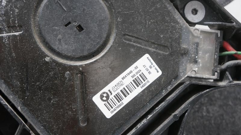 2012-2018 BMW 320i Radiator Cooling Fan Motor Assembly 8641946-02 OEM - Alshned Auto Parts