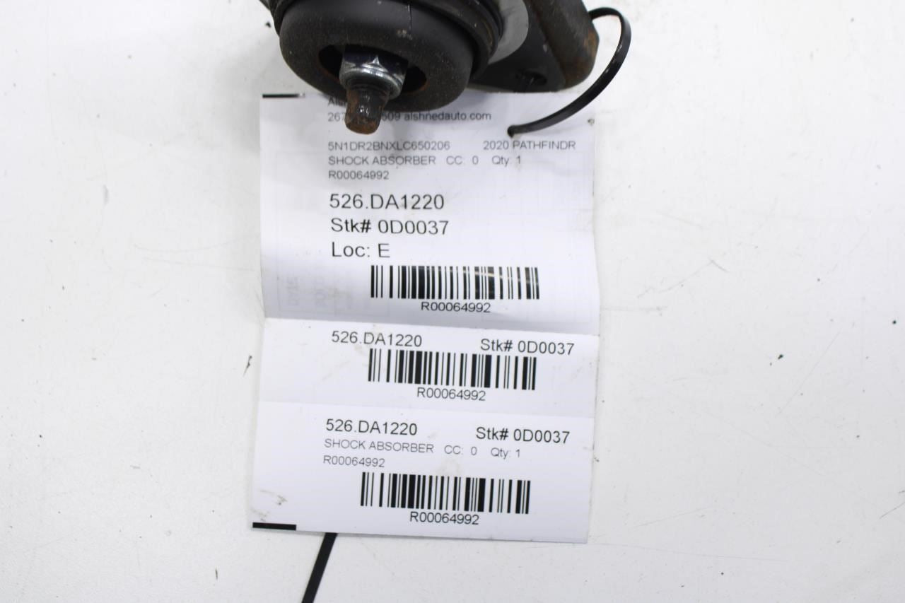 2016-20 Nissan Pathfinder SV FWD Rear LH or RH Shock Strut Absorber E6210-9NF0A - Alshned Auto Parts
