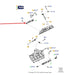 11-19 Ford F250 SD 6.7L Diesel Right Fuel Rail Manifold Supply BC3Q-9D280-AC OEM - Alshned Auto Parts