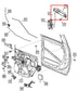 13-15 Ram 1500 Laramie Crew Cab 5.7L Rear Door Driver Left Side Exterior Handle - Alshned Auto Parts