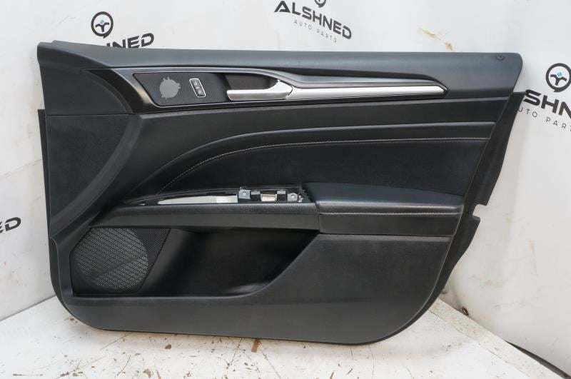 13-18 Ford Fusion Front Passenger Right Interior Door Panel DJS7314E072AAD OEM - Alshned Auto Parts