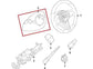 2019-2025 Infiniti QX50 Luxe Steering Column Shroud Cover 48470-5NA1A OEM - Alshned Auto Parts