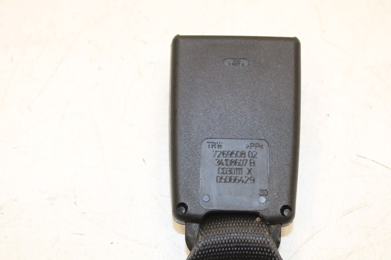 10-15 BMW 750Li xDrive Rear RH and Left Side Center 2nd Row Seat Belt Buckle Set - Alshned Auto Parts