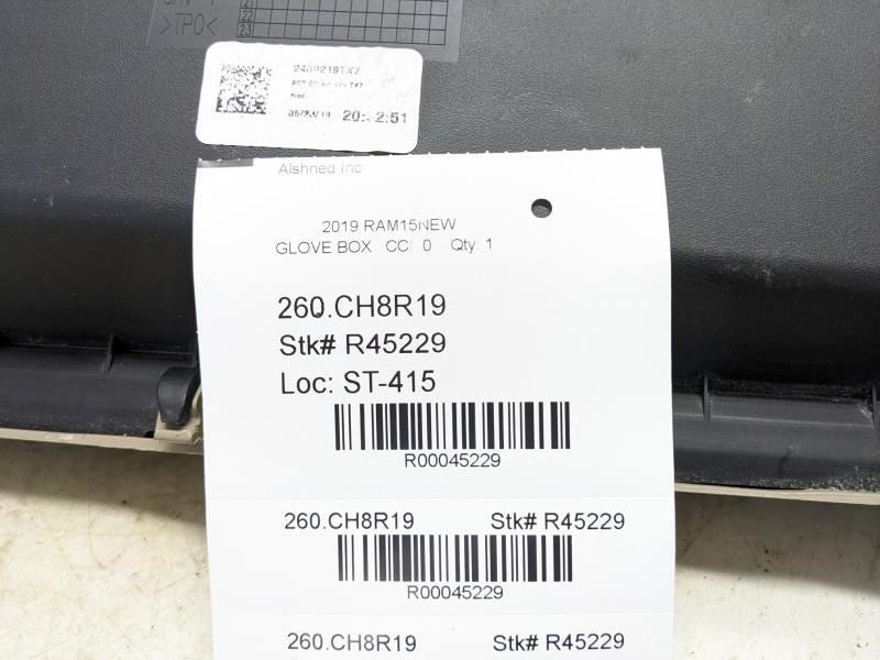 2019-2021 Ram 1500 Glove Box Storage Compartment 6MA981XLAG OEM - Alshned Auto Parts