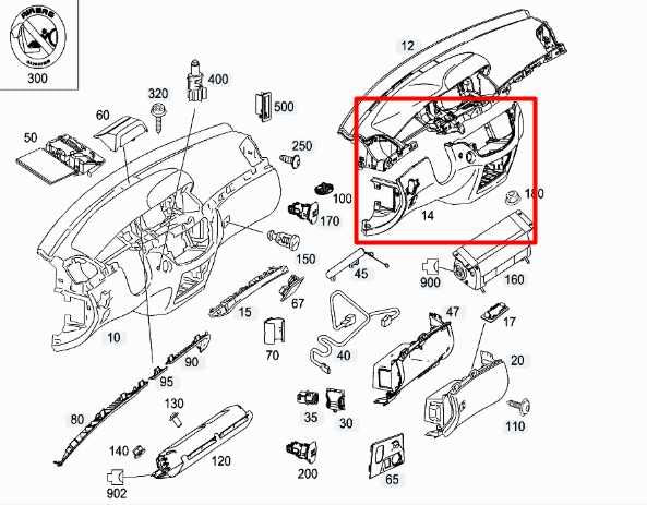 07-13 Mercedes-Benz S550 Dash Front Left Lower Knee Panel w/ Switches 2215450814 - Alshned Auto Parts