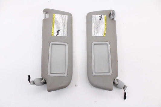 12-16 Audi A7 Premium 3.0L Front RH LH Side Sun Visor Set w/ Illuminated Mirror - Alshned Auto Parts