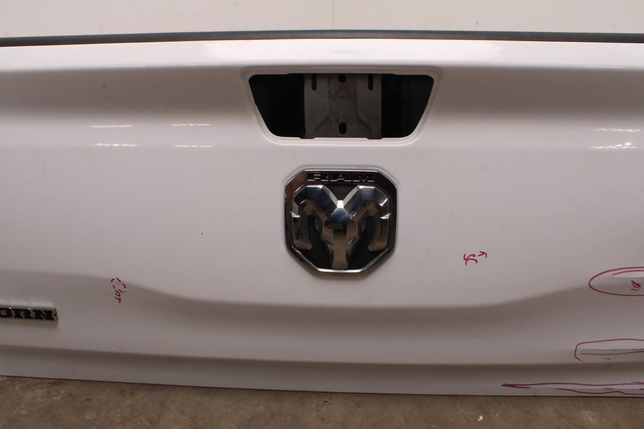 19-24 Ram 1500 Big Horn New Body Rear Tailgate Shell Panel 68278358AF OEM *ReaD*3