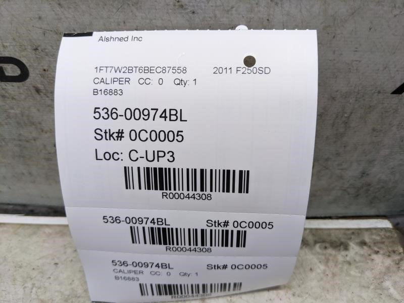 2005-12 Ford F250 350 SD Front Left Driver Side Brake Disc Caliper AC3Z-2B121-A8