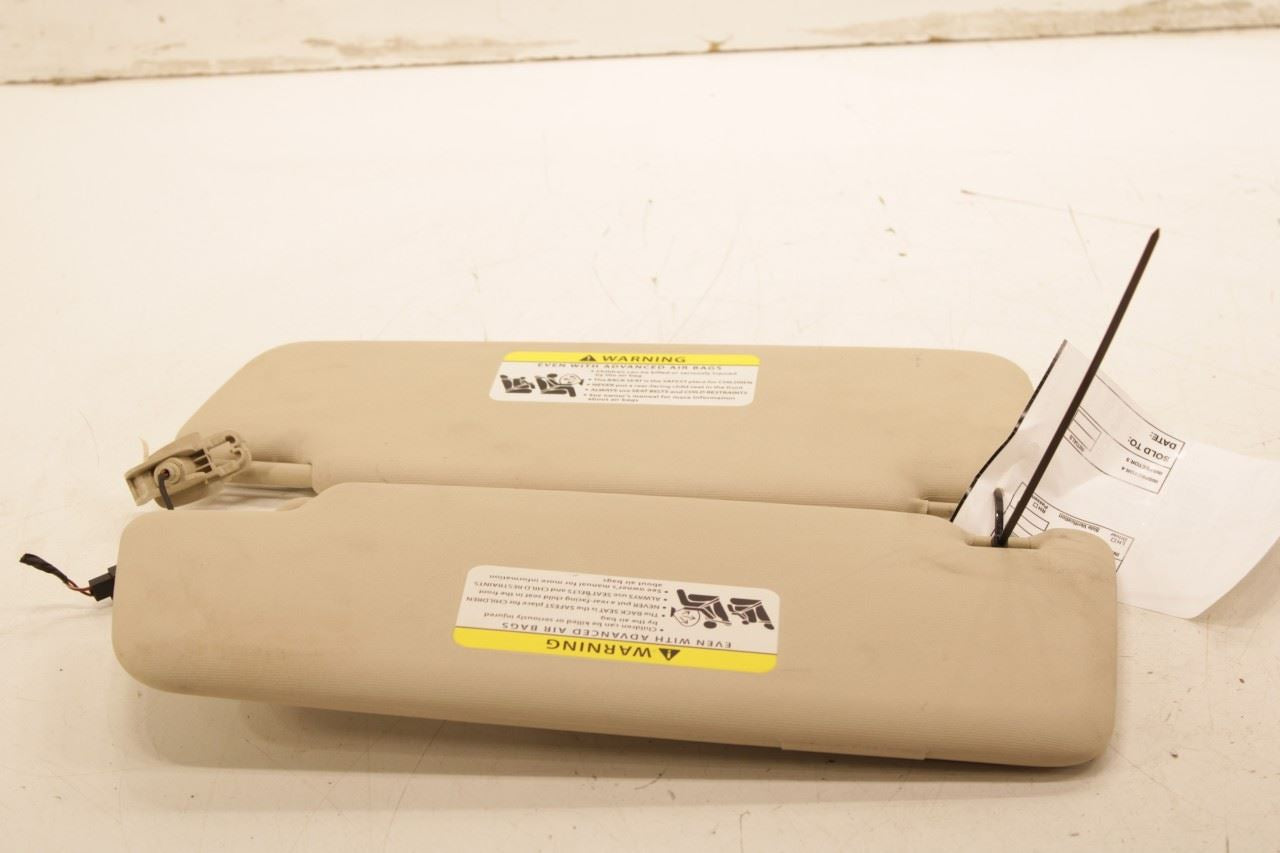 2012-16 Volkswagen Passat SE Front RH LH Sun Visor w/ Illuminated Mirror *ReaD* - Alshned Auto Parts