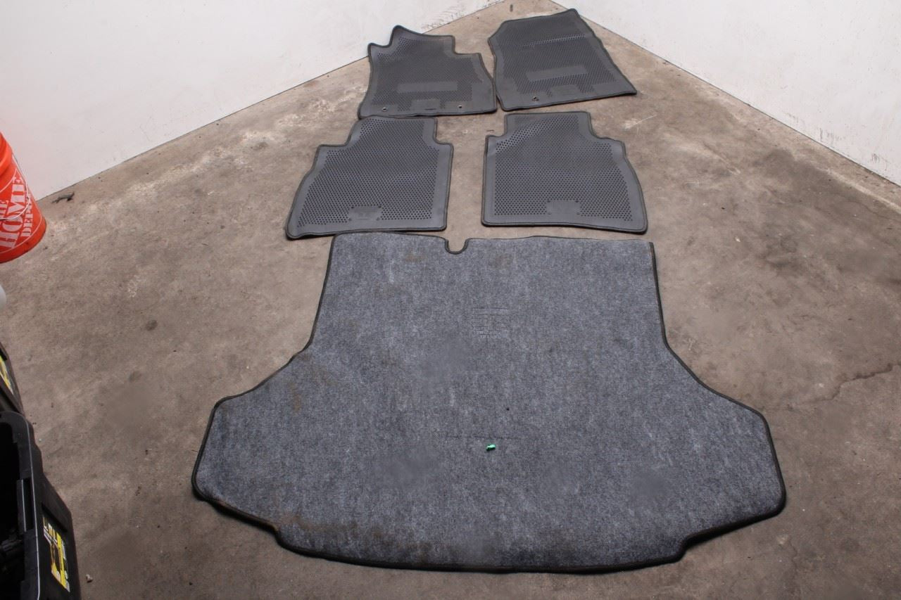 2013-19 Nissan Sentra SL Front Rear RH LH and Cargo Trunk Carpet Floor Mats Set - Alshned Auto Parts